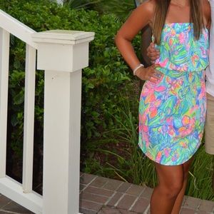 Strapless Lilly Pulitzer dress